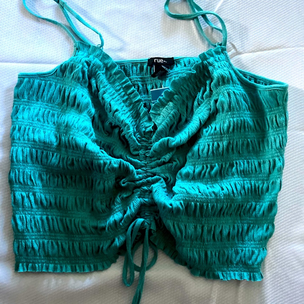 Rue 21 Scrunched Crop Top
